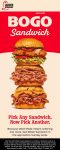 Second sandwich free today via login at Arbys #arbys Second sandwich free today via login at Arbys #arbys