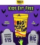 Kids eat free halloween weekend at Dickeys Barbecue Pit #dickeysbarbecuepit
