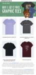 3-for-1 graphic tees at Aeropostale #aeropostale