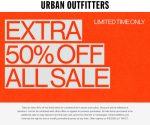 Extra 50% off sale items at Urban Outfitters #urbanoutfitters