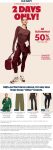 50% off activewear today at Old Navy, ditto online #oldnavy