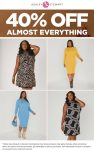 40% off online today at Ashley Stewart #ashleystewart