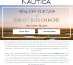 60% off everything & more at Nautica via promo code FALL26 #nautica 60% off everything & more at Nautica via promo code FALL26 #nautica