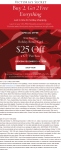 4-for-2 on everything online at Victorias Secret #victoriassecret