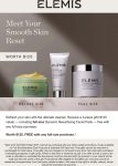 $125 set free with any full size at ELEMIS #elemis